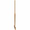 Ekena Millwork Saratoga Timber Gable Bracket, Western Red Cedar, 108"W x 63"H x 1 1/2"D x 3 1/2"F, 14/12 Pitch GBW108X63X0204SAR00SWR - alternate 3